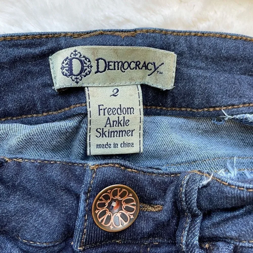 Democracy Freedom Ankle Skimmer Denim Jeans‎ - Women’s 2